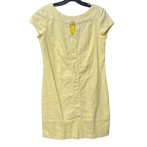 Linen Arizzo straight zipper back women's dress size medium - Picture 1 of 9